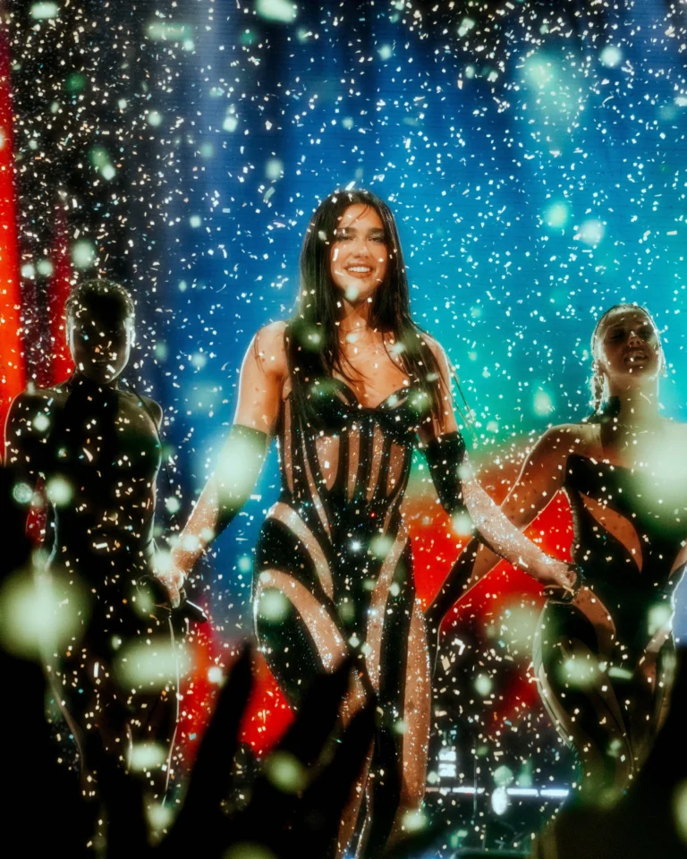 Photo Gallery: Dua Lipa and Caroline Polachek at TD Garden