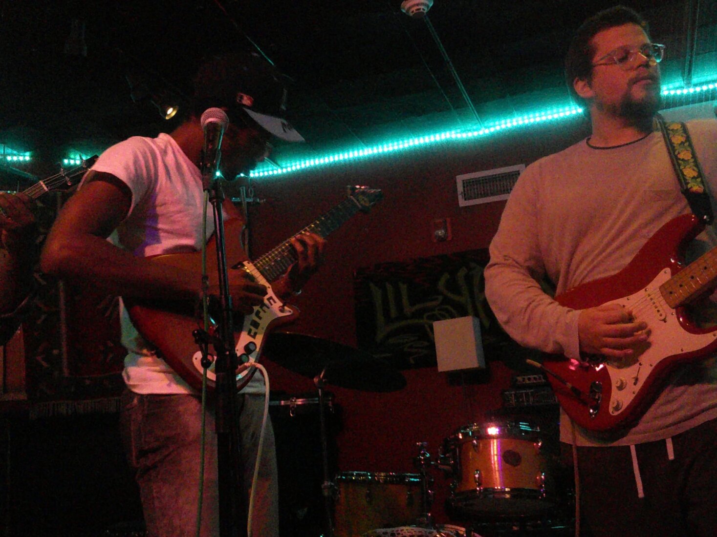 Jayan Bertrand and Josue Vargas of Seafoam Walls Taken by Lucy Spangler