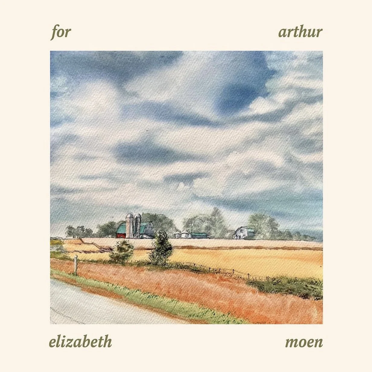  Album cover for Elizabeth Moen’s  For Arthur  