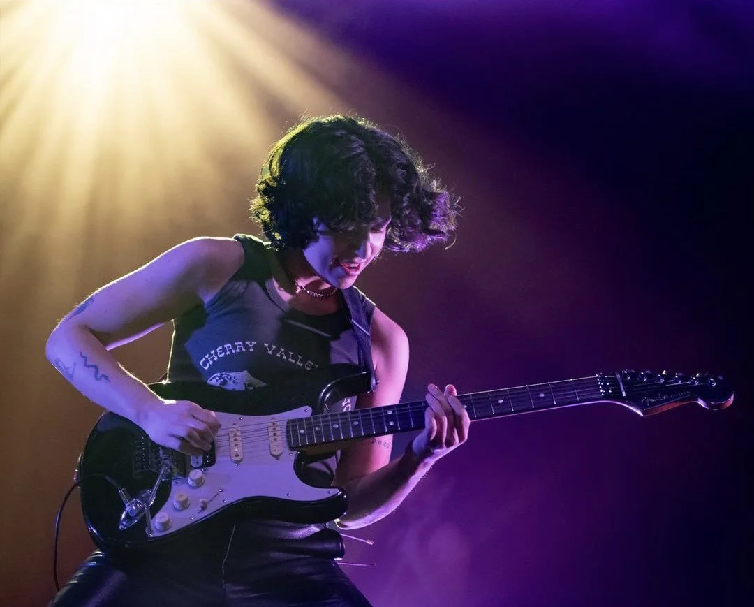  Josette Maskin of MUNA performing at Roadrunner  