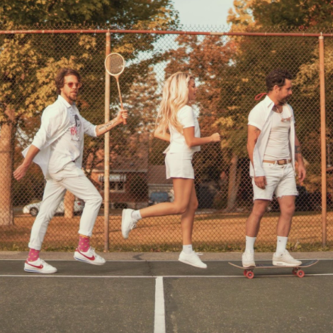 (L to R) Jordan Gabriel, Katrin Sawatzky and AJ Johnson make up Canadian garage-rock group Royal Castles