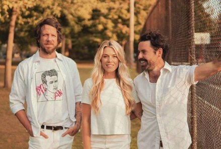(L to R) Jordan Gabriel, Katrin Sawatzky and AJ Johnson hail from Guelph Ontario; “The Royal City. ” Image from @royalcastlesband on Instagram
