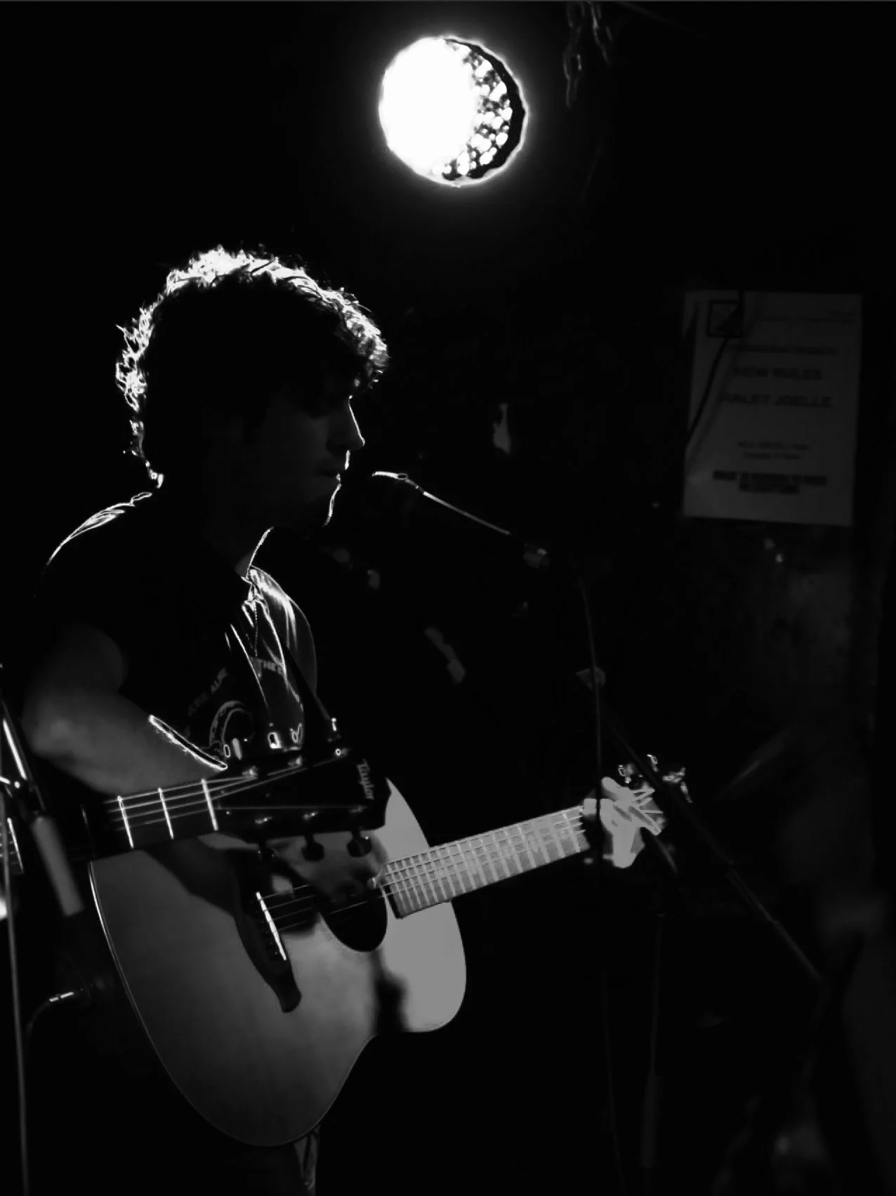 Meaney at the Middle East on November 30; Courtesy of Isabella Cubba