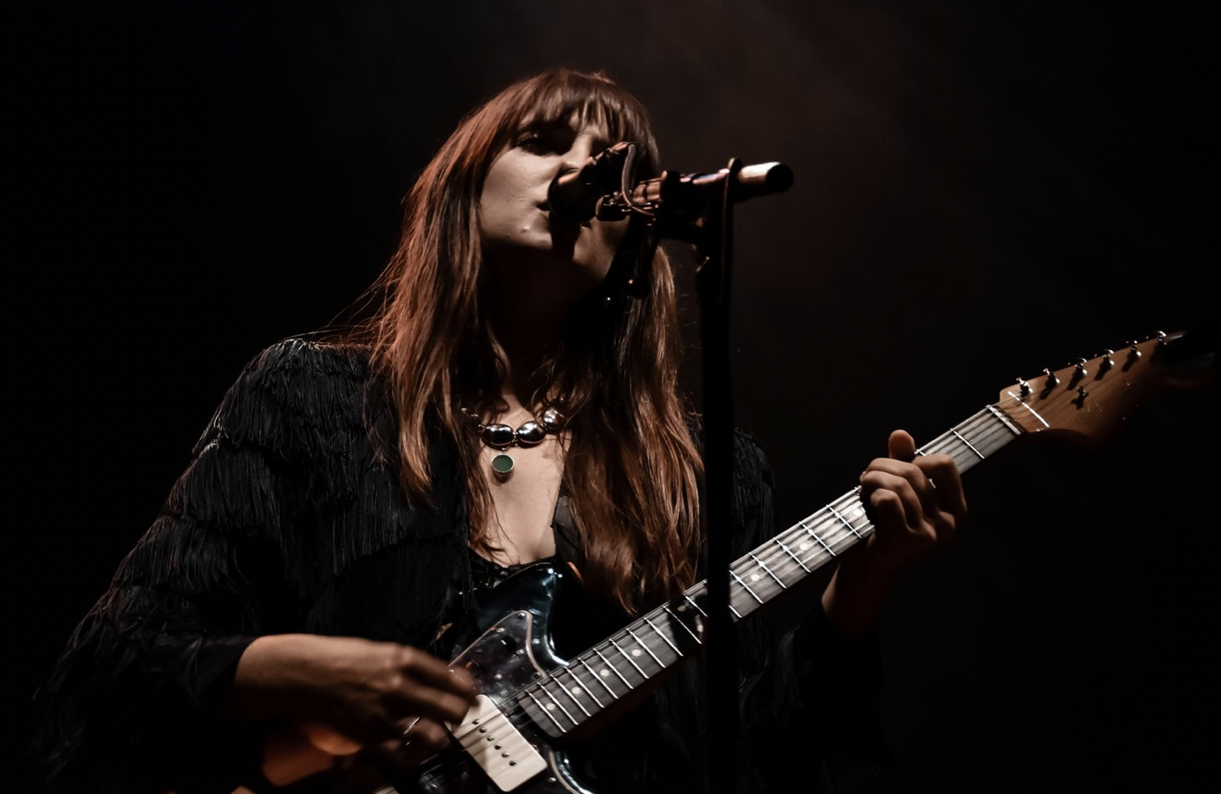 Madison Cunningham performing at Leader Bank Pavilion. All images courtesy of Abigail Blascovich.